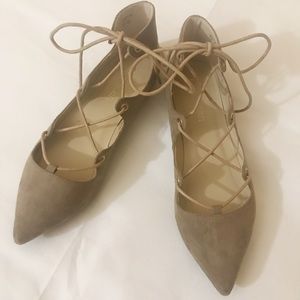 Lace Up Flats